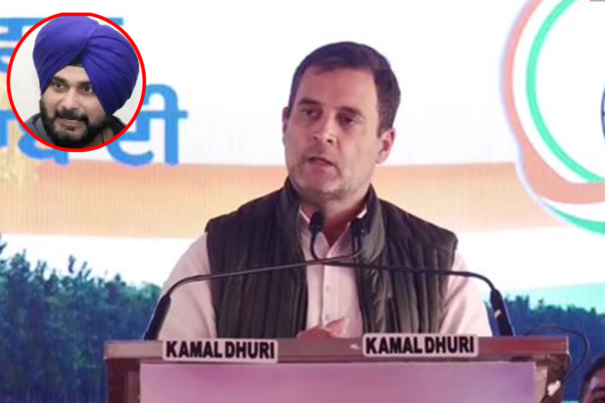 Rahul gandhi | సిద్దూ న‌న్ను గుర్తుప‌ట్టలేదు.. ఆస‌క్తిక‌ర వ్యాఖ్య‌లు చేసిన రాహుల్‌