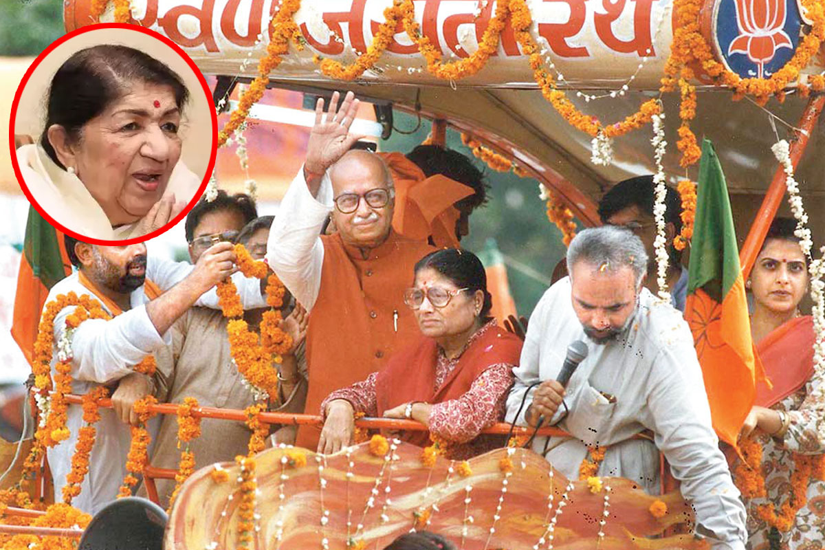 L.K. Advani | అద్వానీ ర‌థ‌యాత్ర‌కు ల‌తా పాటే ‘సిగ్నేచ‌ర్ ట్యూన్‌’