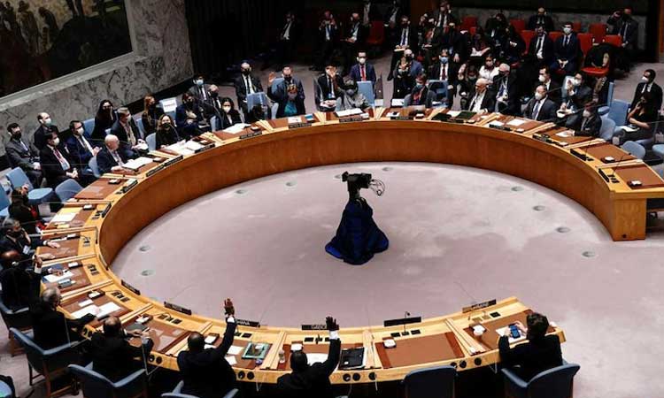 రష్యా చర్యలపై ఐరాస భద్రతా మండలిలో ఓటింగ్‌కు భారత్‌ దూరం