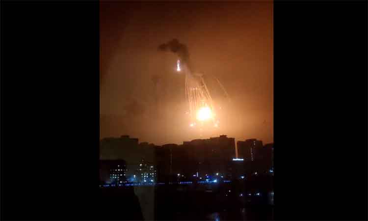 ర‌ష్యా యుద్ధ విమానాన్ని పేల్చేసిన ఉక్రెయిన్‌.. వీడియో