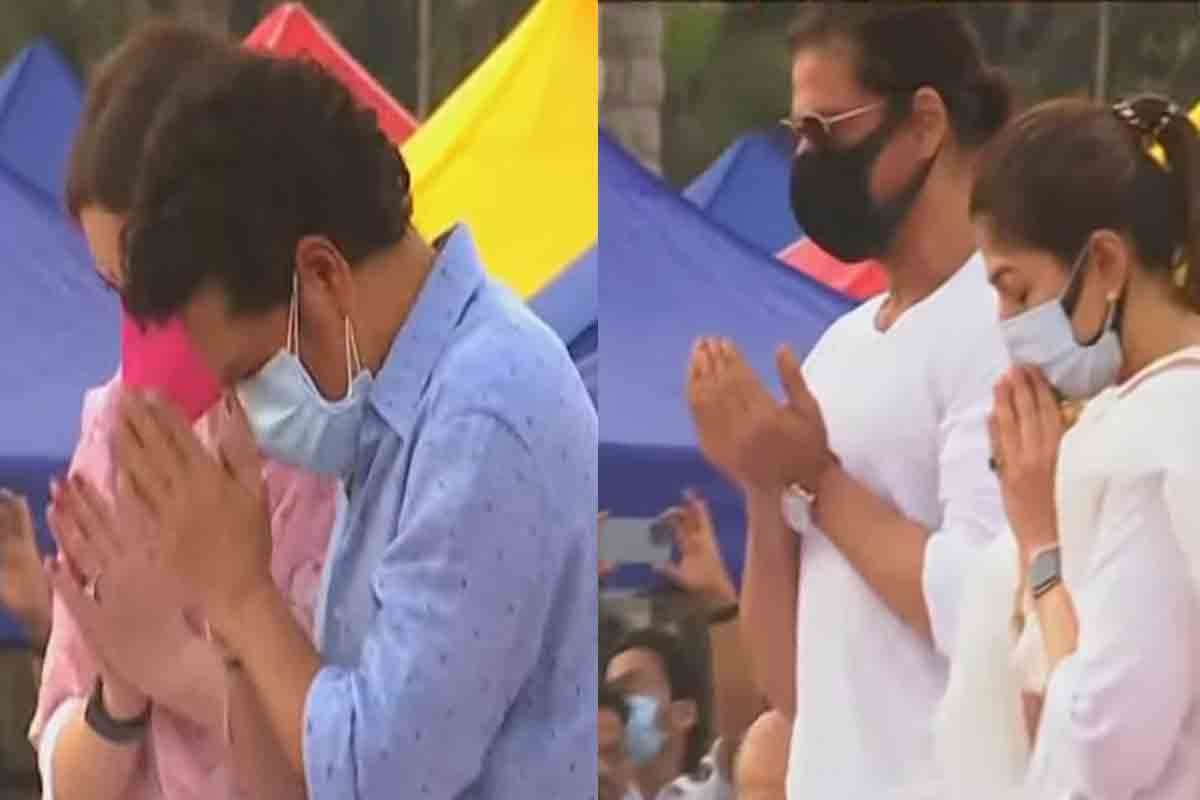 ల‌తా మంగేష్క‌ర్‌కు స‌చిన్, షారుఖ్ ఖాన్ నివాళులు