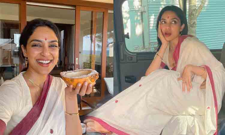 శ్రీలంక‌లో శోభిత ధూళిపాల ఎంజాయ్‌.. చేనేత చీర‌లో ఆక‌ట్టుకుంటున్న పిక్స్‌