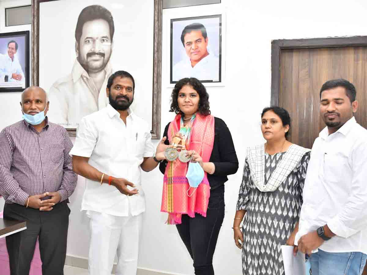 క్రీడా హబ్‌గా మారనున్న తెలంగాణ : మంత్రి శ్రీనివాస్‌ గౌడ్‌
