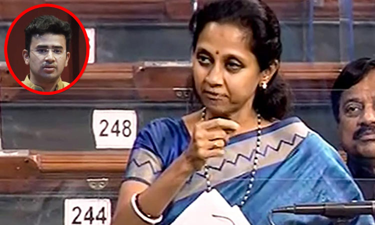 బీజేపీ ఎంపీ తేజ‌స్వీ సూర్య‌కు గ‌ట్టి కౌంట‌ర్ ఇచ్చిన సుప్రియా సూలే.. సోష‌ల్ మీడియాలో వైర‌ల్‌