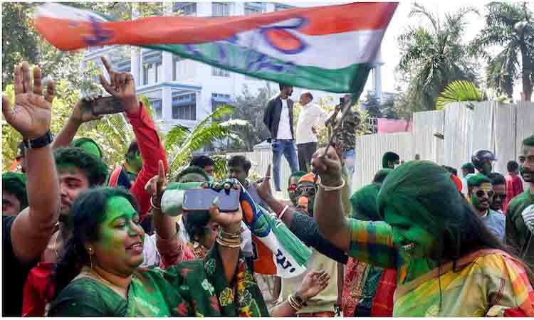 కాషాయ పార్టీకి షాక్‌  : బెంగాల్‌లో నాలుగు మున్సిప‌ల్ కార్పొరేష‌న్ల‌ను కైవ‌సం చేసుకున్న టీఎంసీ!