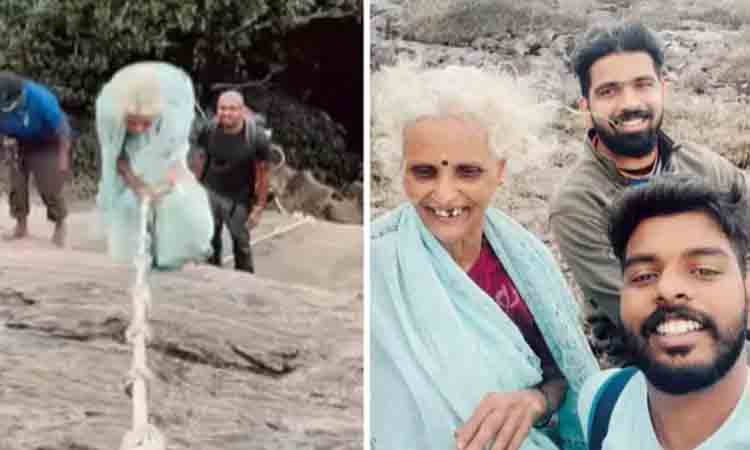 బామ్మ ట్రెక్కింగ్ అదుర్స్‌.. 6129 ఫీట్ల కొండ ఎక్కి రికార్డు సృష్టించింది.. ఎక్క‌డో తెలుసా?