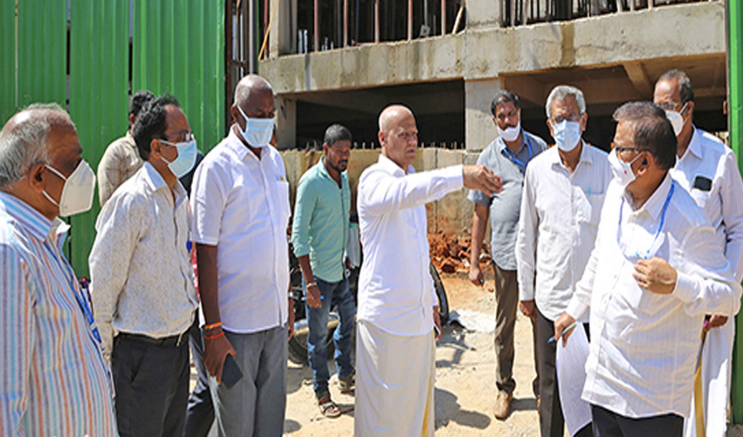 TTD | అభివృద్ధి ప‌నుల‌ను త‌నిఖీ చేసిన టీటీడీ అద‌న‌పు ఈవో ధ‌ర్మారెడ్డి..