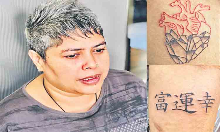 గాయాలకు.. టాటూ చికిత్స!