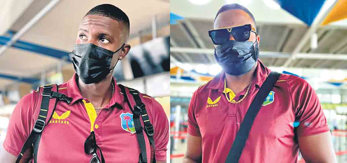 విండీస్‌ బృందం వచ్చేసింది..