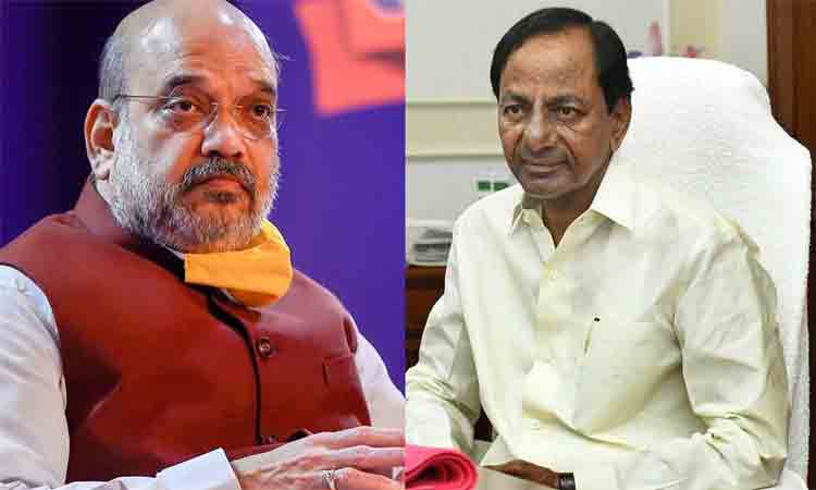 ఒవైసీ భద్రత గురించి అమిత్‌ షా ఫోన్‌