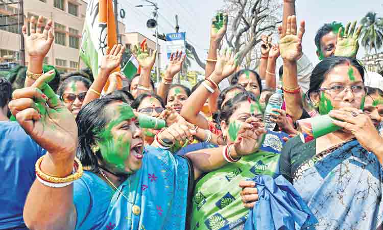 బెంగాల్‌లో బీజేపీకి మళ్లీ శృంగభంగం