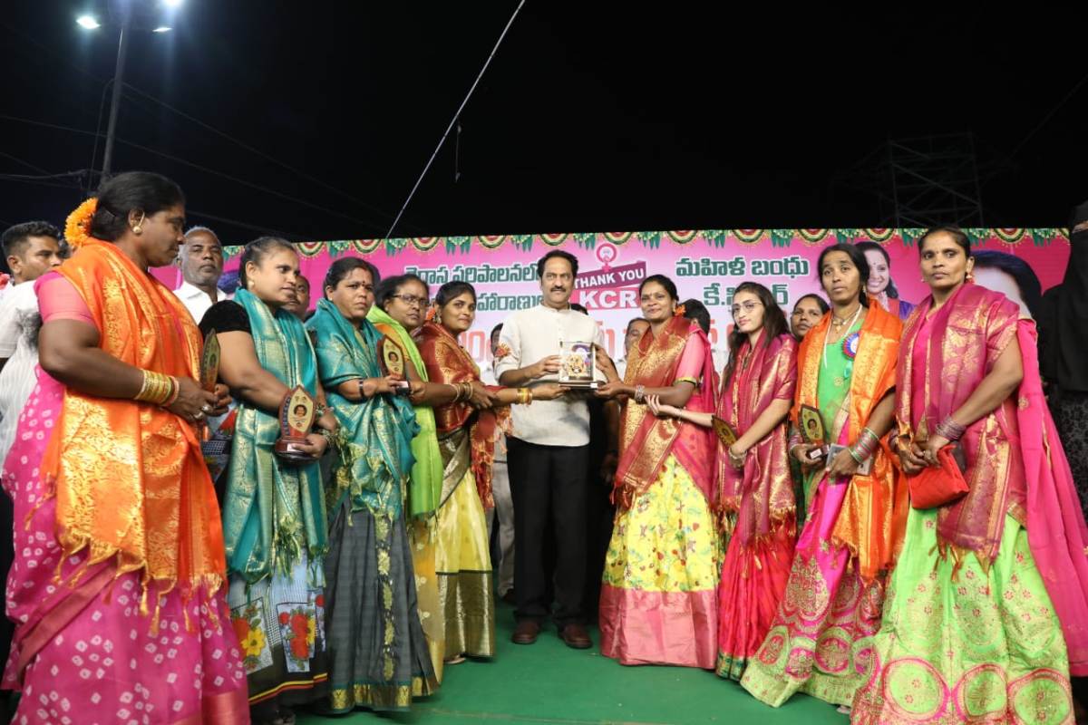 Mahila Bandhu KCR | మహిళలను గౌరవించే సంస్కృతి మనది : ఎమ్మెల్యే మాగంటి గోపినాథ్‌