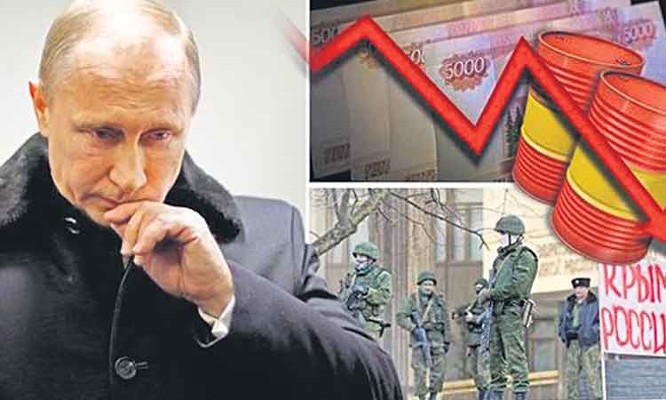 రూబుల్‌ ఢమాల్‌.. ఉక్రెయిన్‌పై యుద్ధం ఎఫెక్ట్‌