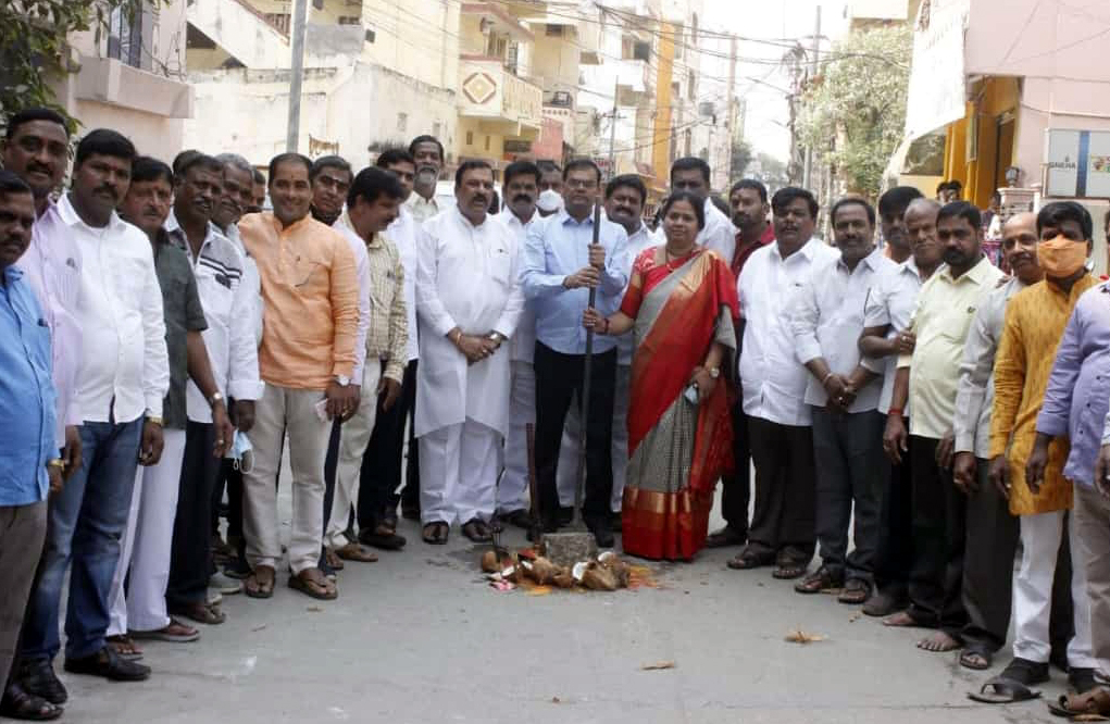 Roads Construction | అంబర్‌పేటలో విరివిగా రోడ్ల నిర్మాణం :  ఎమ్మెల్యే కాలేరు వెంక‌టేశ్‌