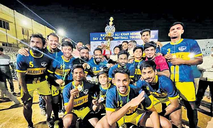 విజేత హైదరాబాద్‌ గ్లోబ్‌ ఎఫ్‌సీ