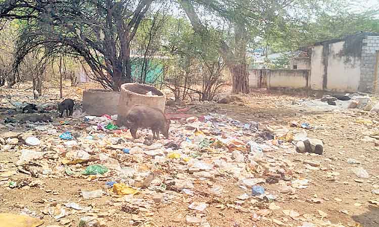 కంటోన్మెంట్‌లో.. అపరిశుభ్రత