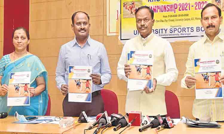 కేయూలో సౌత్‌జోన్‌ ఖోఖో టోర్నీ