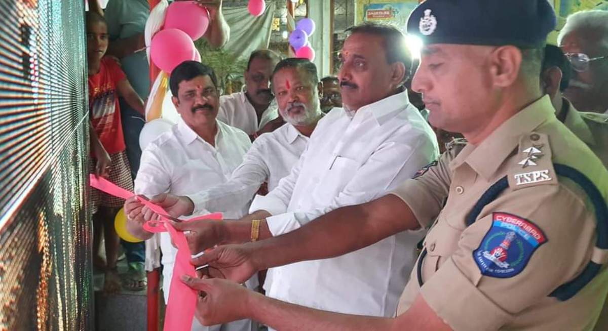 CC camera | నిఘానేత్రంతో నేరాల‌ను అదుపు చేయ‌గ‌లం : విప్‌ గాంధీ