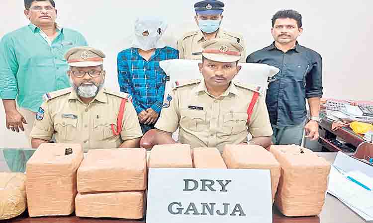 గంజాయి తరలిస్తున్న వ్యక్తి రిమాండ్‌