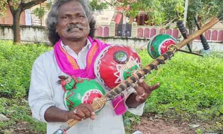 ఢిల్లీకి పయనమైన మొగులయ్య