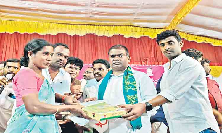 చీరలు పెట్టి.. సెల్ఫీలు దిగి!