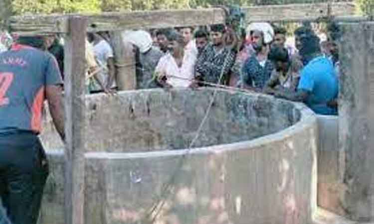 ఇద్దరు పిల్లలతో కలసి బావిలోకి దూకిన తల్లి..