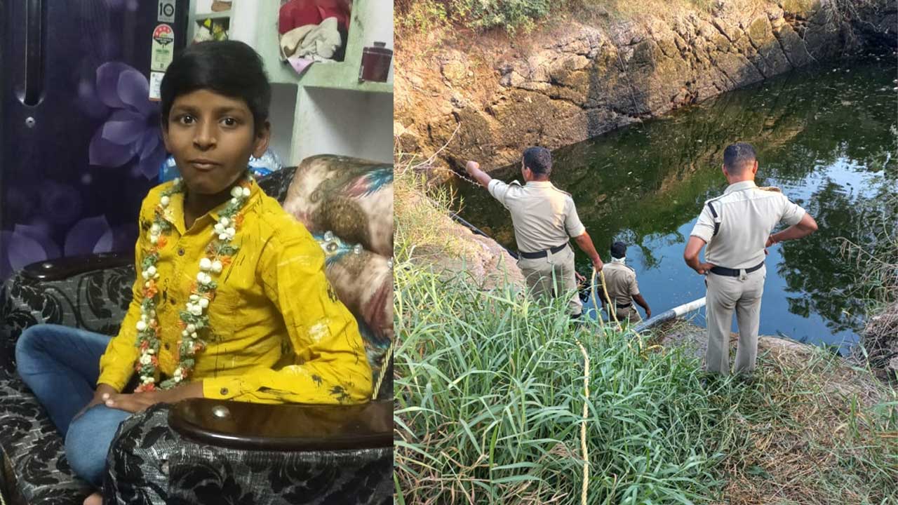 తండ్రితో కలిసి ఈత నేర్చుకునేందుకు వెళ్లి.. నీటిలో మునిగి బాలుడు మృతి