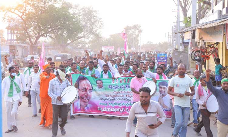 చెన్నూరులో భారీ కృతజ్ఞత ర్యాలీ