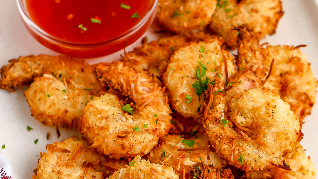 Air Fried Coconut Shrimp Recipe | ఎయిర్‌ ఫ్రైడ్‌ కోకోనట్‌ ష్రింప్‌
