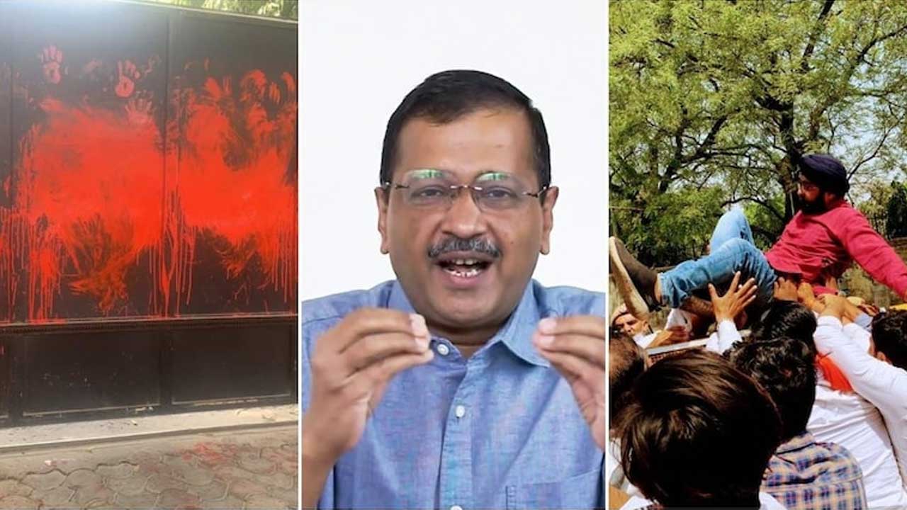 సీఎం కేజ్రీవాల్‌ ఇంటిపై బీజేపీ కార్యకర్తల దాడి.. 8 మంది అరెస్ట్‌