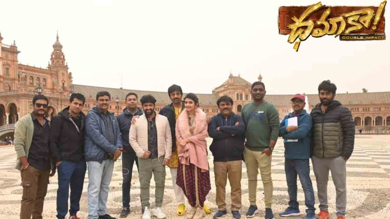 Dhamaka romantic song | అంద‌మైన‌ లొకేష‌న్‌లో రొమాంటిక్ సాంగ్..ధ‌మాకా క్రేజీ అప్‌డేట్‌