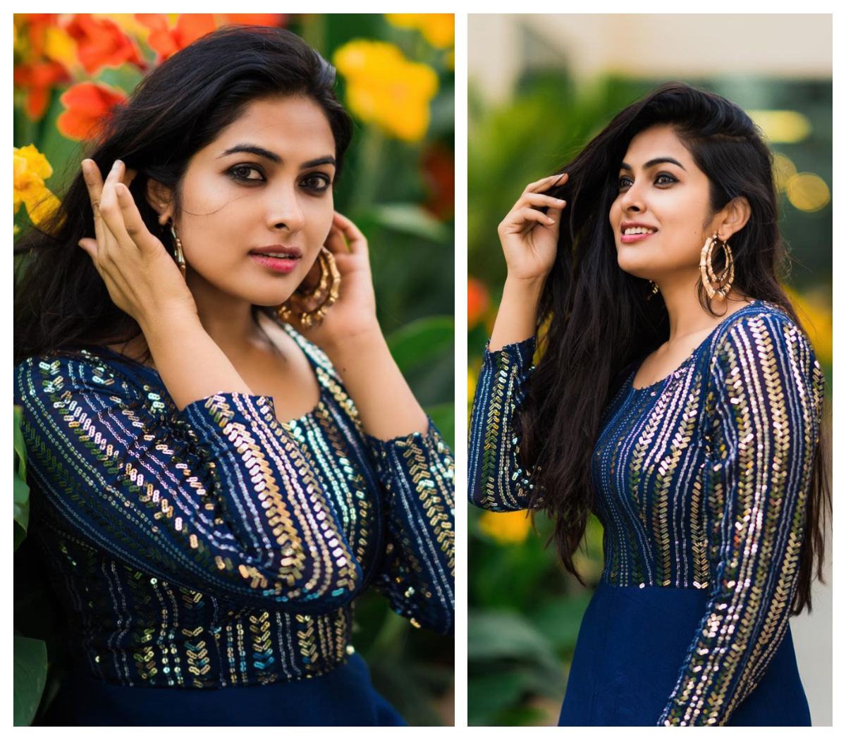 Divi Vadthya | బ్లూ కలర్ డ్రెస్‌లో బిగ్‌బాస్ బ్యూటీ దివి వాద్త్యా అందాలు అదరహో..