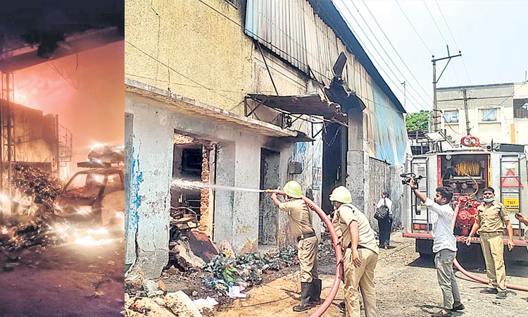 అగ్గి.. ఆటో నుంచేనా..?