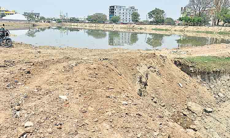 సుందరంగా బైరామల్‌గూడ చెరువు