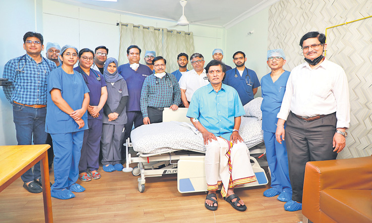 కేర్‌ ఆసుపత్రిలో అరుదైన సర్జరీ