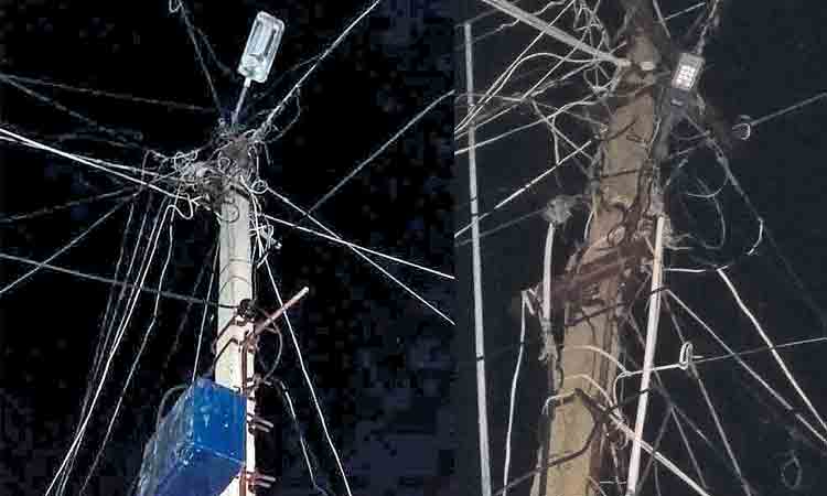 లక్షలు ఖర్చు చేస్తున్నా..  కంటోన్మెంట్‌ బోర్డు పరిధిలో వెలగని వీధి దీపాలు