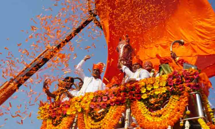 శివాజీ యుద్ధ నైపుణ్యం, పరిపాలన రాష్ట్రానికి ఆదర్శం : మంత్రి హ‌రీశ్‌రావు