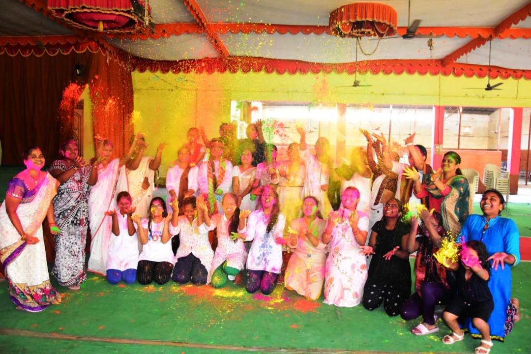 Holi Celebrations in Vanaparthi