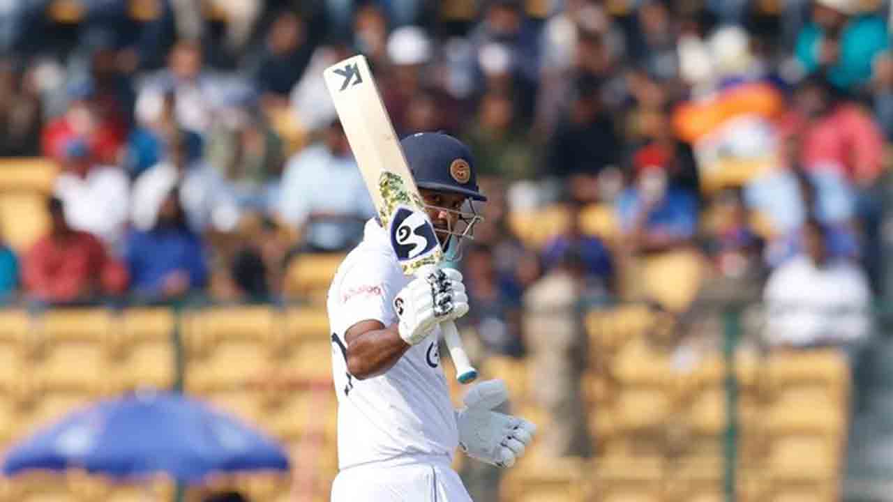 IND vs SL | కెప్టెన్ ఇన్నింగ్స్.. సెంచరీ చేసిన కరుణరత్నే