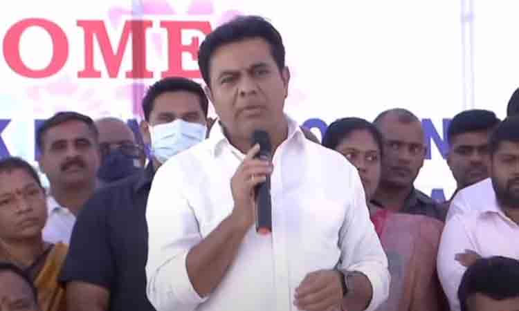 మీ అంద‌ర్నీ కేసీఆర్ కోటీశ్వ‌ర్ల‌ను చేశారు : మంత్రి కేటీఆర్