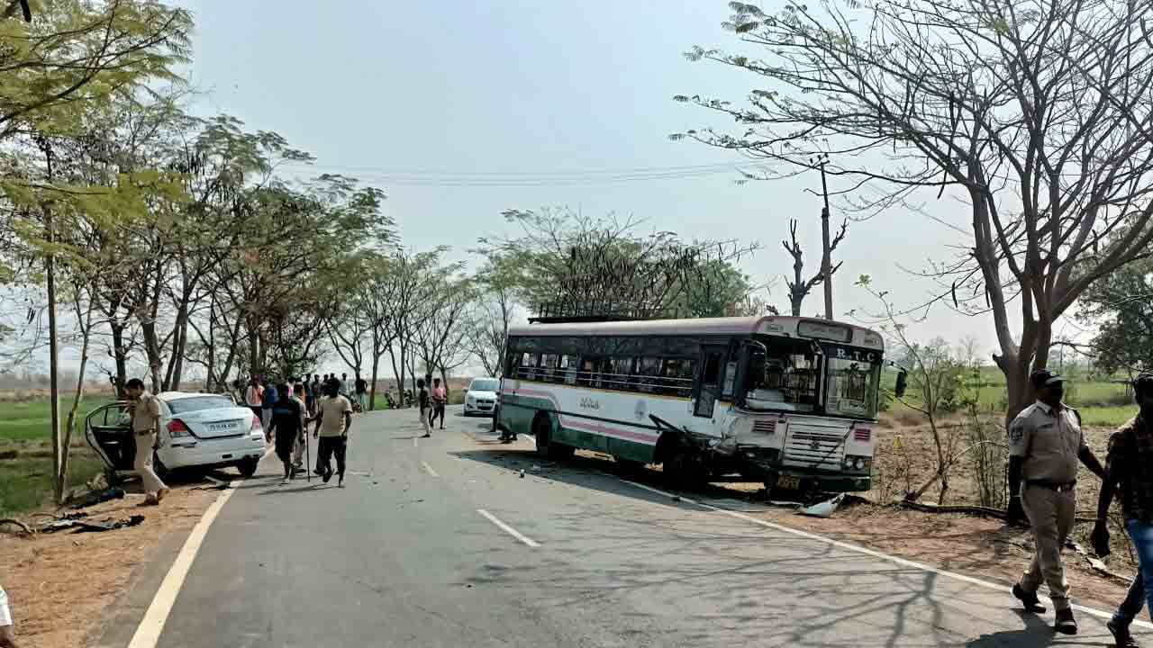 కామారెడ్డి జిల్లాలో ఘోర ప్ర‌మాదం.. ఐదుగురు దుర్మ‌ర‌ణం