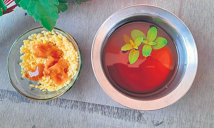 స్వామిని శాంతపరచడానికే!