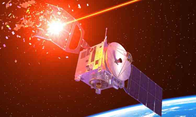 ఉపగ్రహాలను ధ్వంసం చేసే లేజర్‌ ఆయుధం
