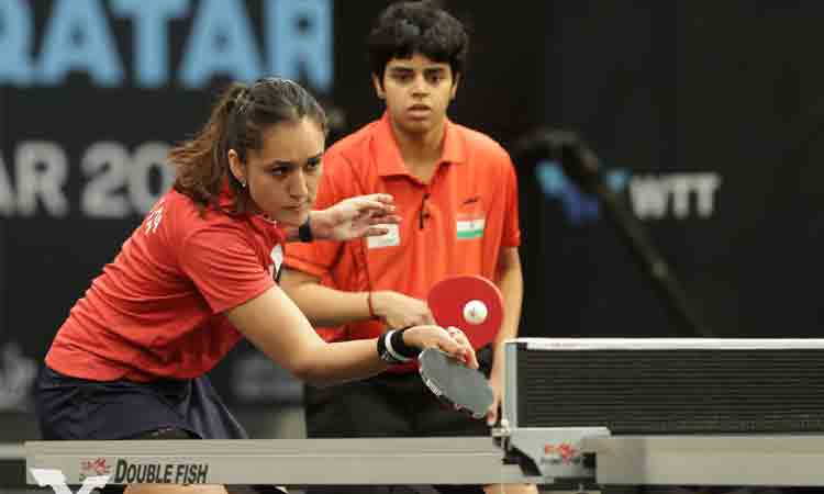 మనిక జోడీకి కాంస్యం