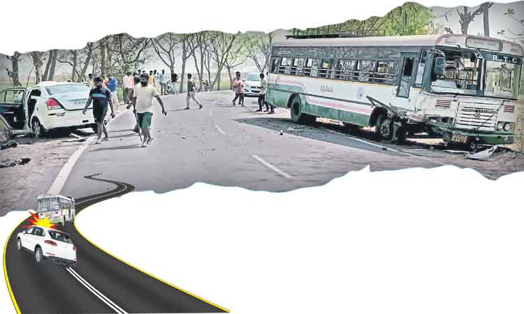 ఐదుగురిని బలిగొన్న మృత్యుమలుపు