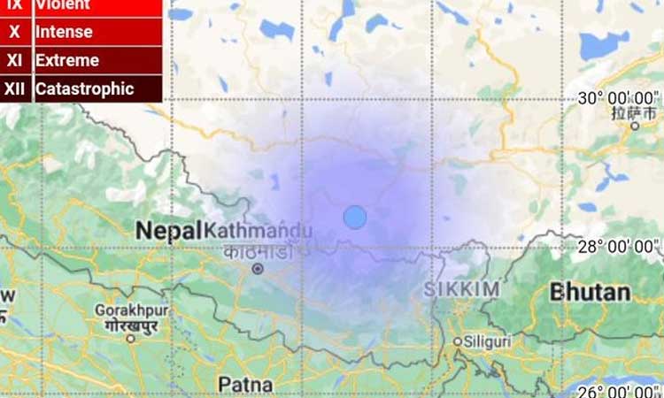 నేపాల్‌లో 4.3 తీవ్రతతో భూకంపం