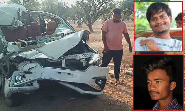 ఆర్మూర్‌ రోడ్డు ప్రమాదంలో ఇద్దరు యువకుల మృతి