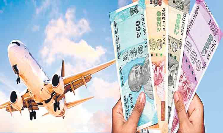 విమానచార్జీలకు రెక్కలు