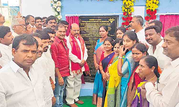 ఇంటింటికీ తాగు నీరందించడమే లక్ష్యం