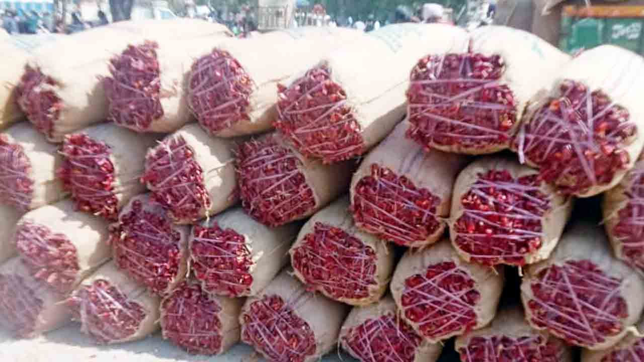 తేజా రకం మిర్చి క్వింటాల్‌ ధర రూ.23,000